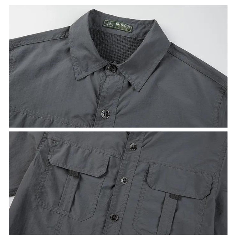 Men's Long-Sleeve Sun Protection Shirt | UV Max