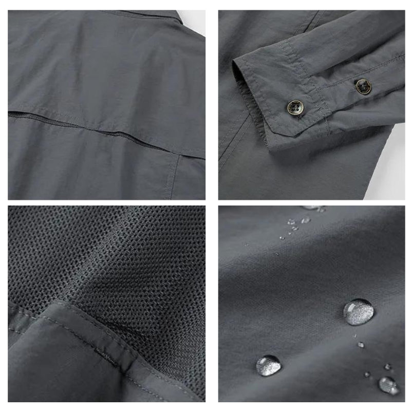 Men's Long-Sleeve Sun Protection Shirt | UV Max