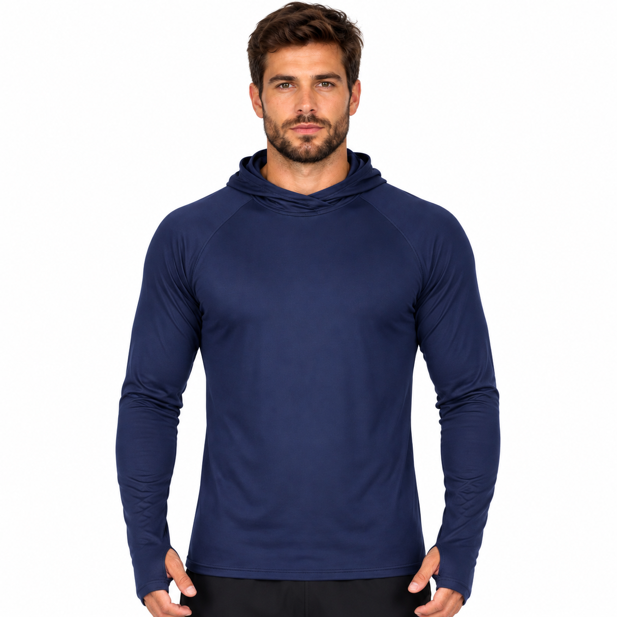 Men's Outdoor Hooded Sun Shirt UPF 50+ | UV Max