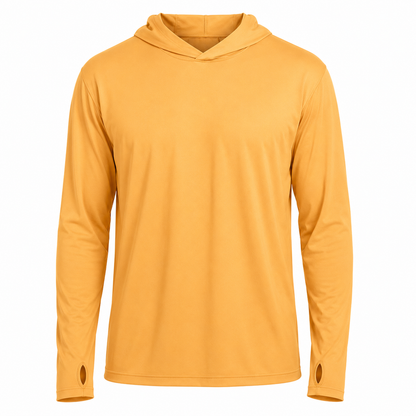 Men's Hooded Sun Protection Shirt UPF 50+ with Thumbholes | UV Max, view 19