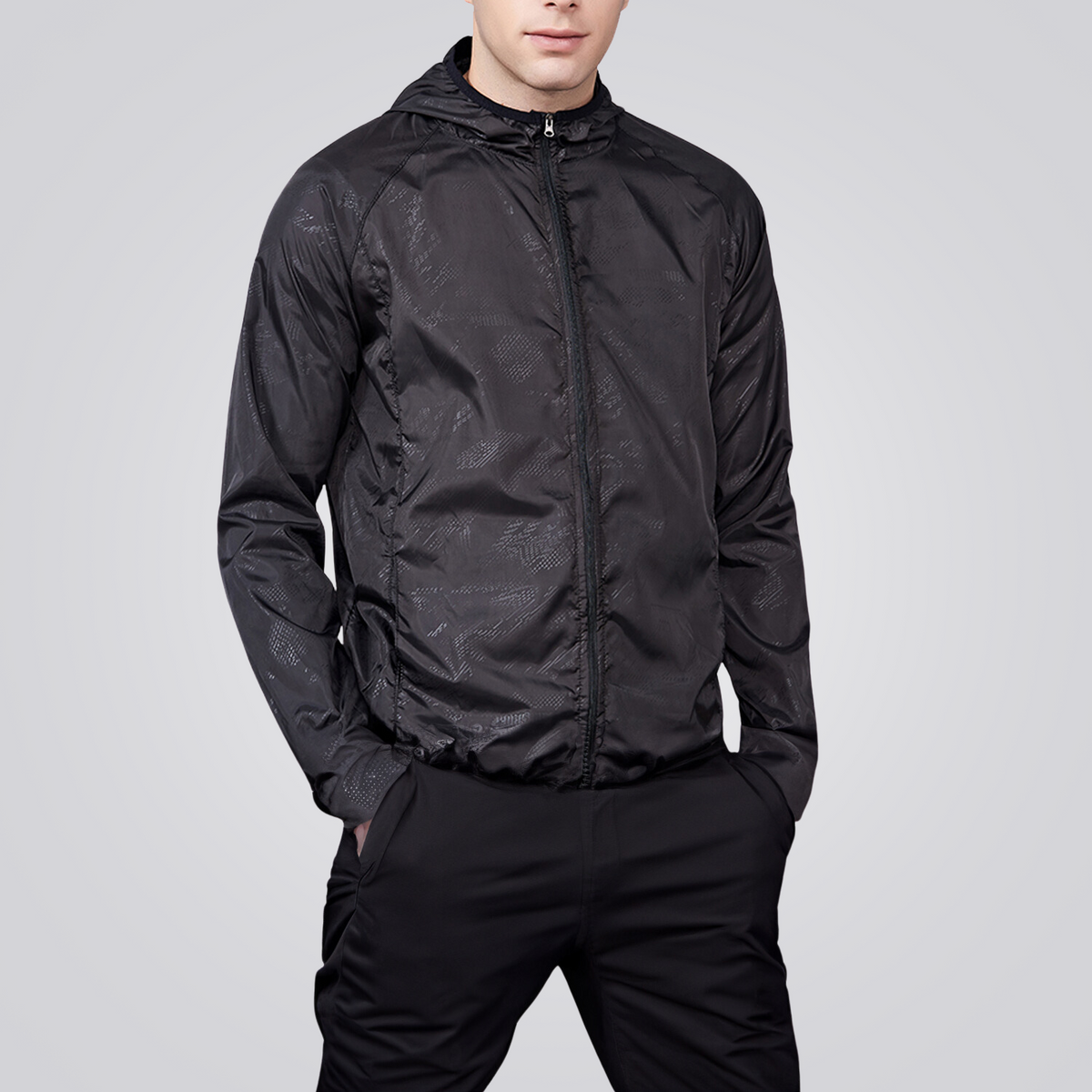Men's Packable Waterproof Windbreaker | UV Max
