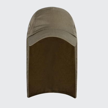 Wide-Brim Fishing Hat with Neck Flap | UV Max