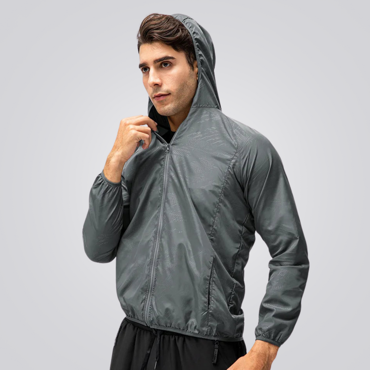 Men's Packable Waterproof Windbreaker | UV Max