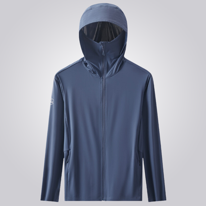 Men's Full-Coverage Windbreaker Jacket | UV Max