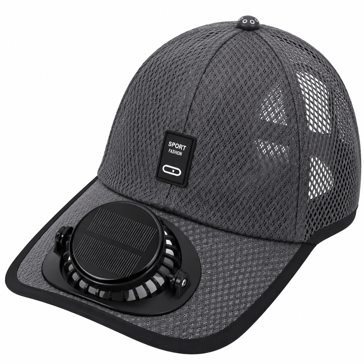 Solar Fan Cap Breathable Mesh | UV Max, view 8