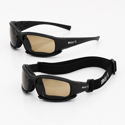 Tactical Polarized Sunglasses with 4 Interchangeable Lenses | UV Max, view 2