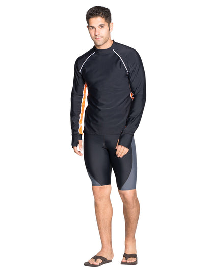 Jammer Swim Short UPF 50+ - Black / Gray | UV Max, view 4