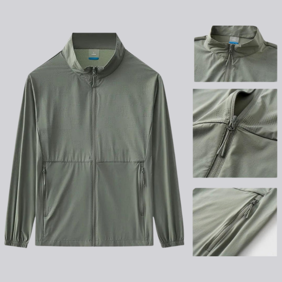 Men's Slim Fit UPF50+ Windbreaker | UV Max