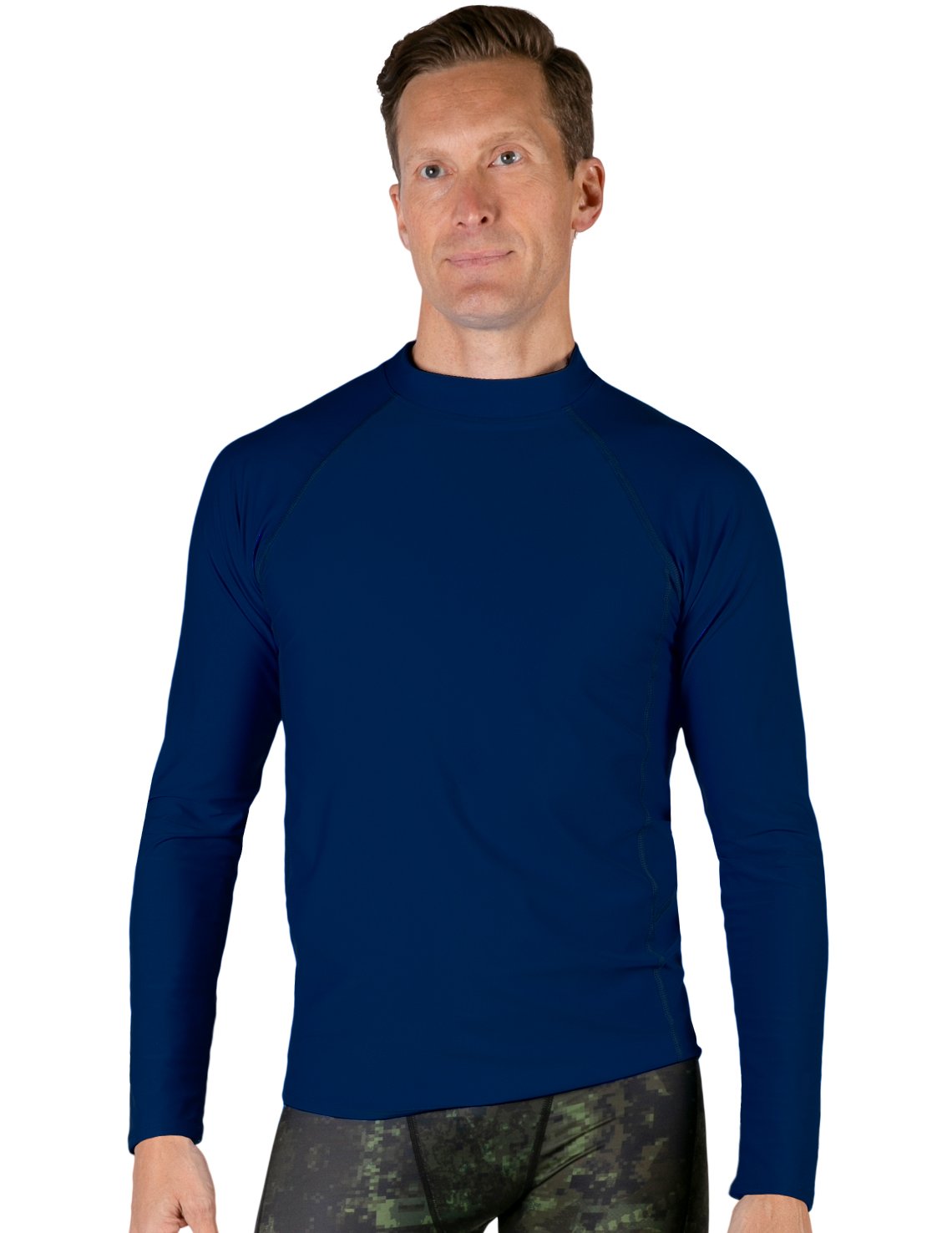 Long Sleeve Rash Guard UPF 50+ - Navy | UV Max