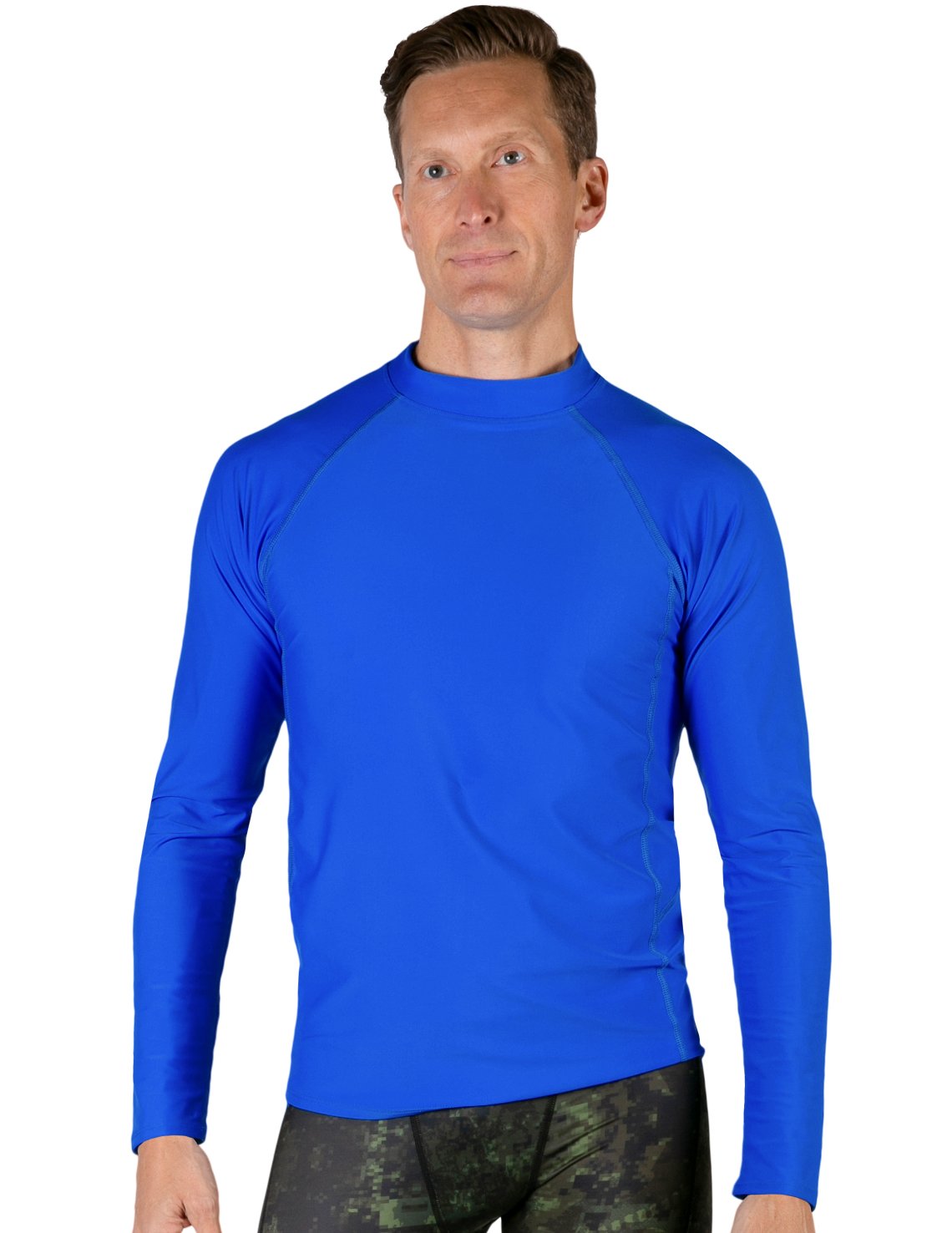 Long Sleeve Rash Guard UPF 50+ - Royal | UV Max