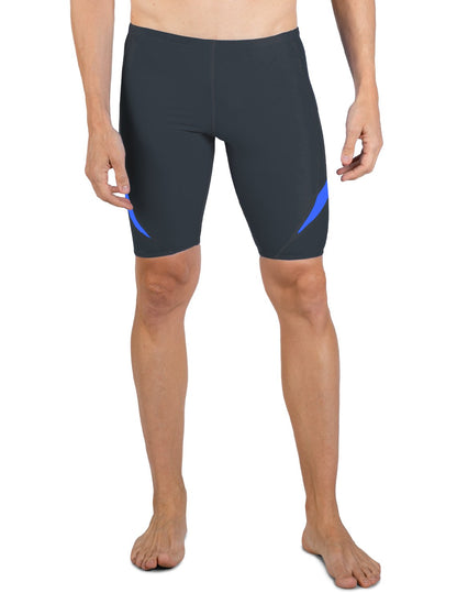 Swim Short UPF 50+ - Dark Gray / Royal | UV Max