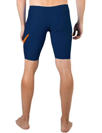 Swim Short UPF 50+ - Navy / Orange | UV Max, view 2