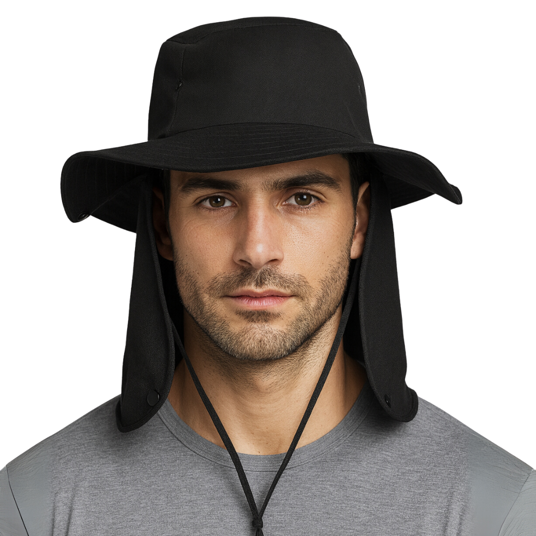 Australian Fisherman Hat with Neck Protection | UV Max