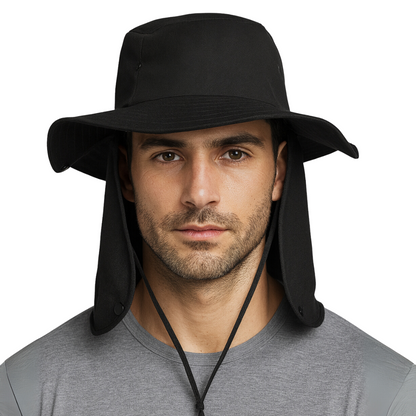 Australian Fisherman Hat with Neck Protection | UV Max
