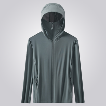Men's Full-Coverage Windbreaker Jacket | UV Max