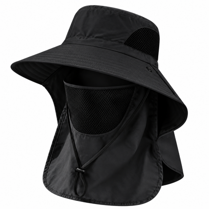 Tech UV Hat with Removable Face and Neck Shield | UV Max, view 2