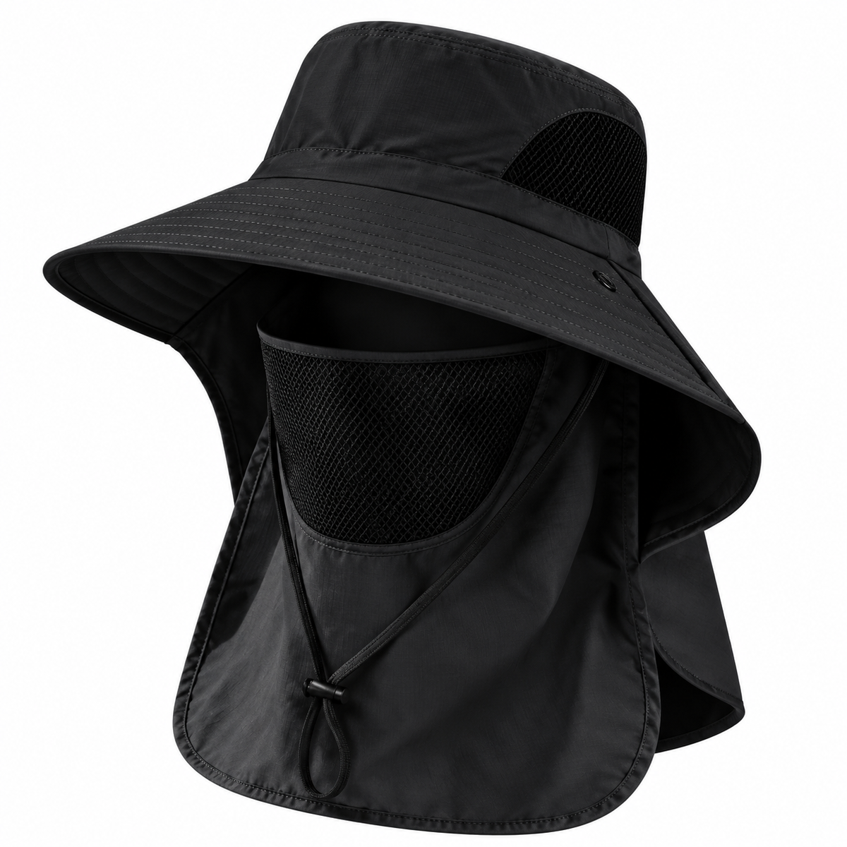 Men's Tech UV Sun Hat with Removable Face Flap | UV Max