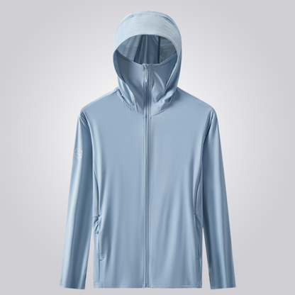 Men's Full-Coverage Windbreaker Jacket | UV Max