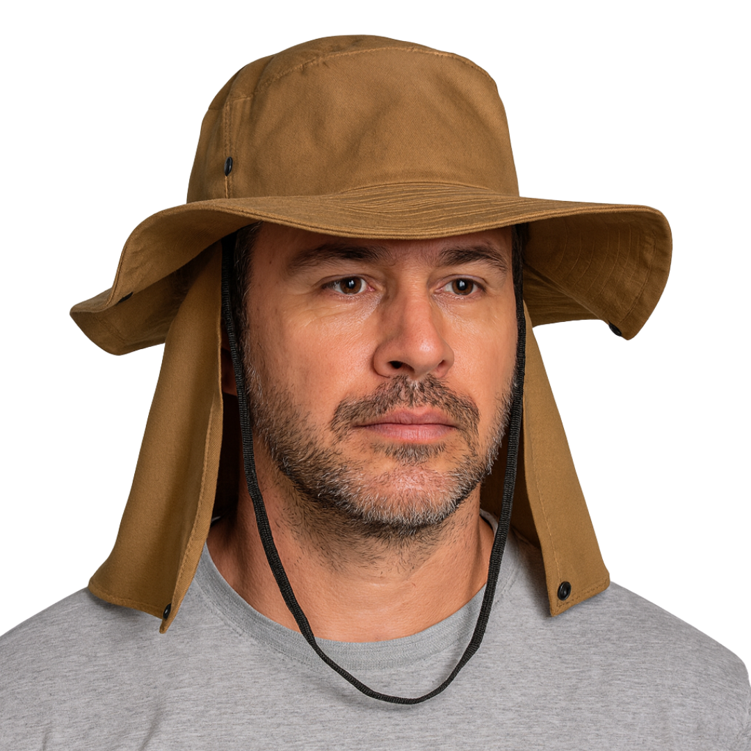 Australian Fisherman Hat with Neck Protection | UV Max, view 3