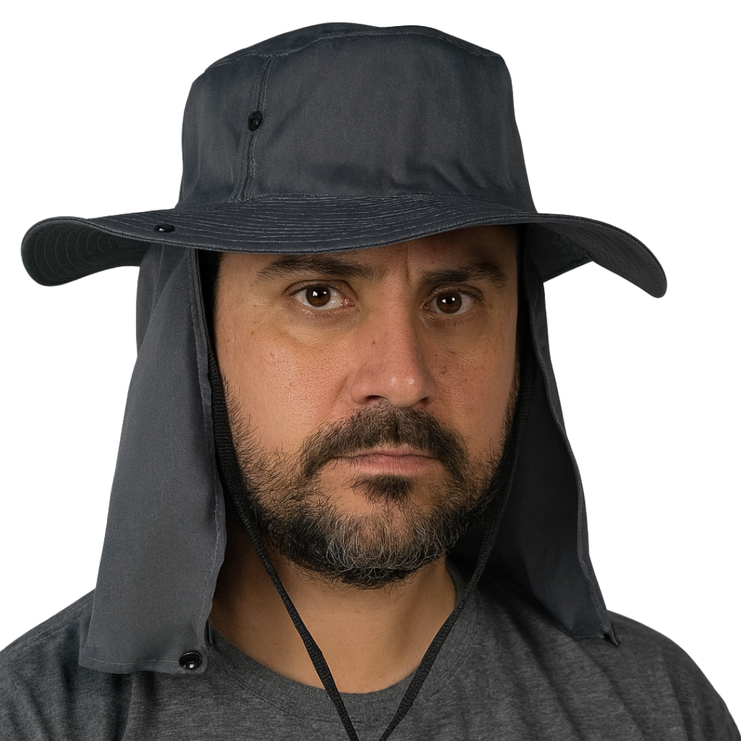 Australian Fisherman Hat with Neck Protection | UV Max, view 4