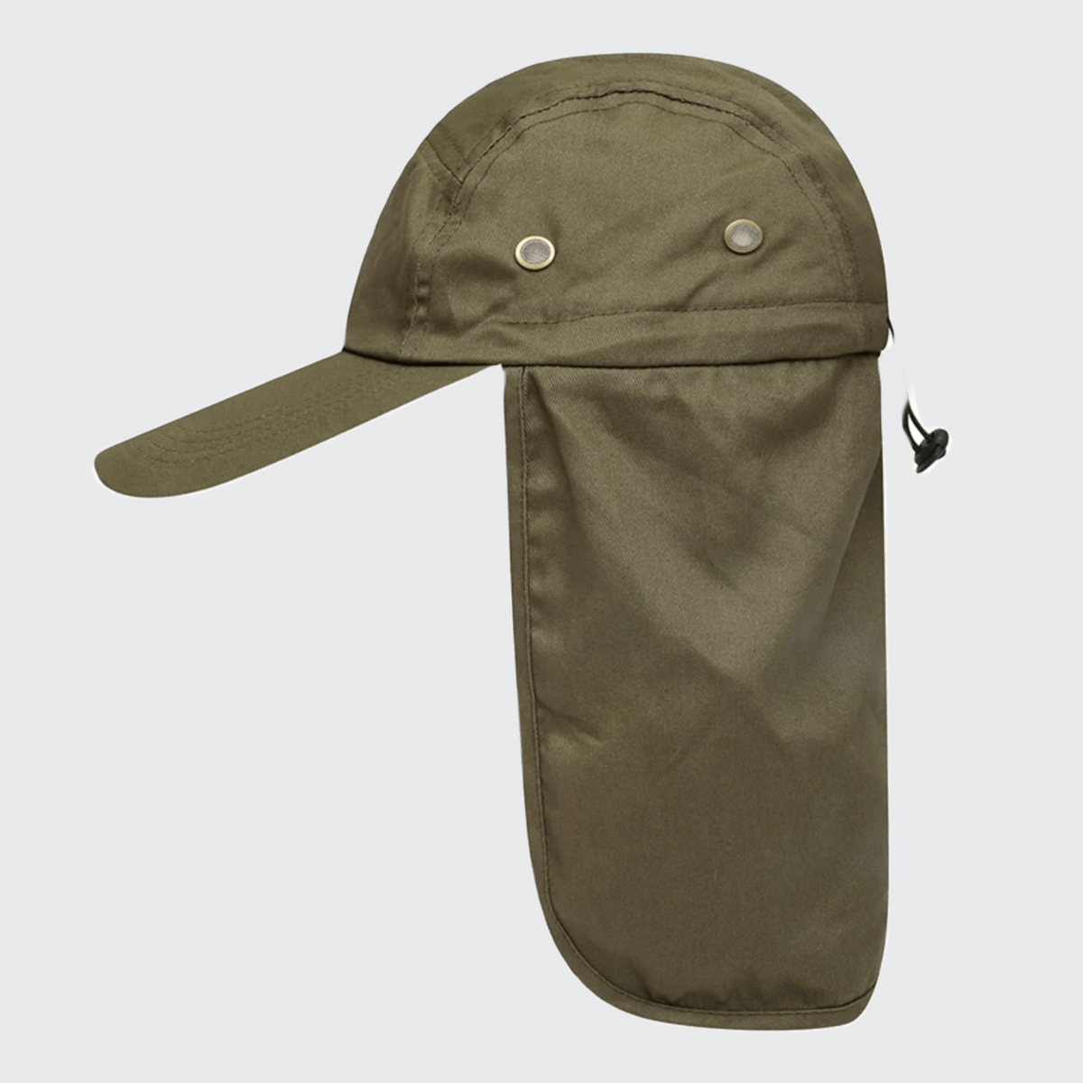 Wide-Brim Fishing Hat with Neck Flap | UV Max