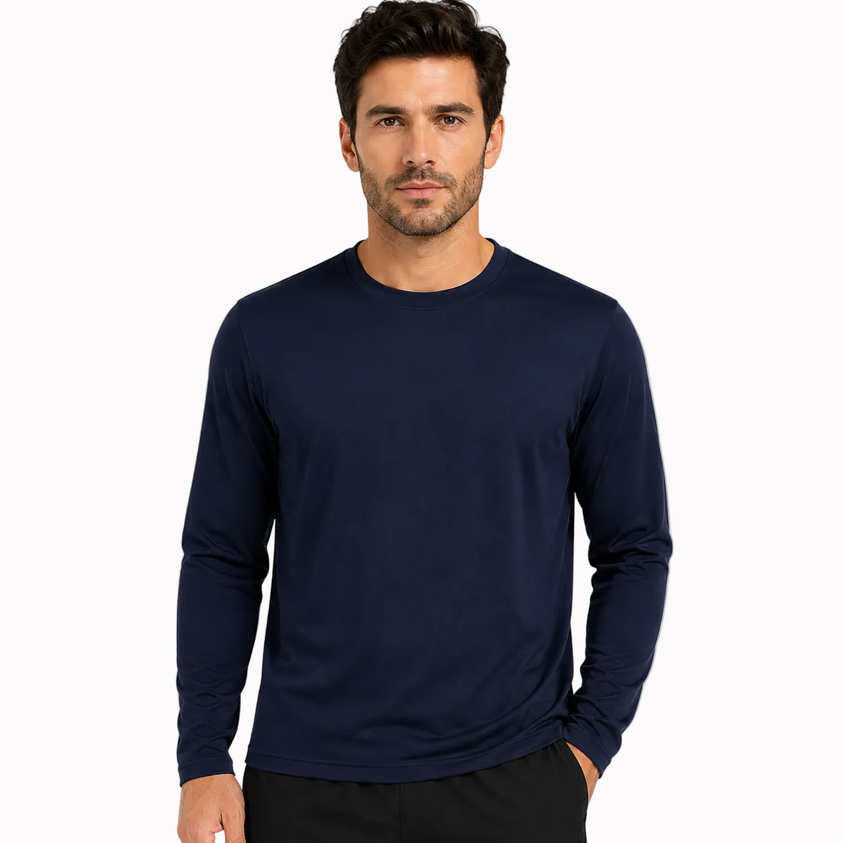 Men's UPF50+ Long Sleeve Performance Shirt | UV Max
