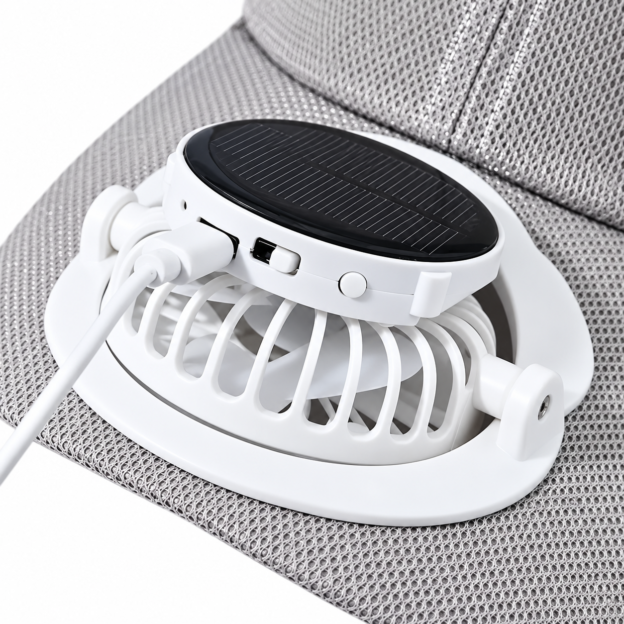 Solar Fan Cap Breathable Mesh | UV Max, view 14