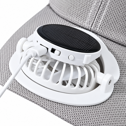 Solar Fan Cap Breathable Mesh | UV Max, view 14