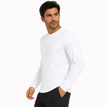 Men's UPF50+ Long Sleeve Performance Shirt | UV Max