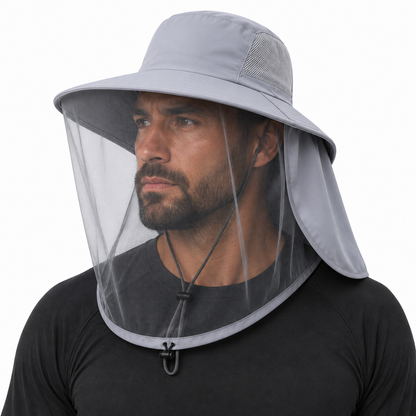 Sun Hat UPF 50+ with Mosquito Net | UV Max