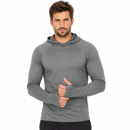 Men's Outdoor Hooded Sun Shirt UPF 50+ | UV Max, view 4