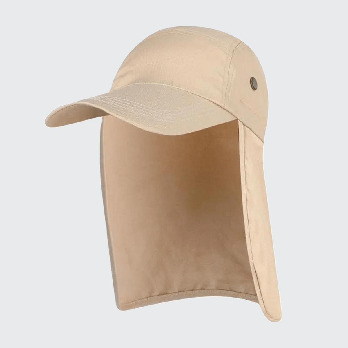 Wide-Brim Fishing Hat with Neck Flap | UV Max