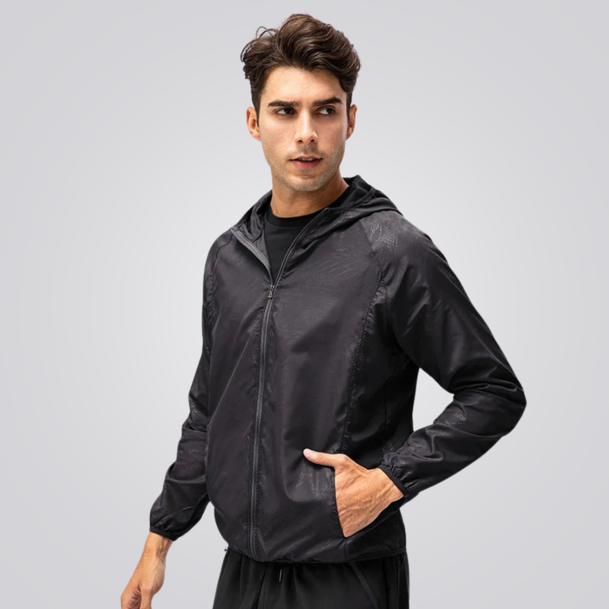 Men's Packable Waterproof Windbreaker | UV Max