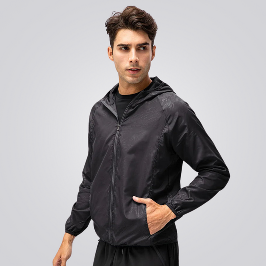Men's Packable Waterproof Windbreaker | UV Max