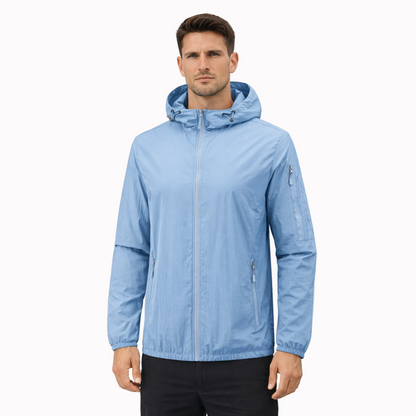 Men's Ultra-Light Packable Windbreaker Jacket | UV Max
