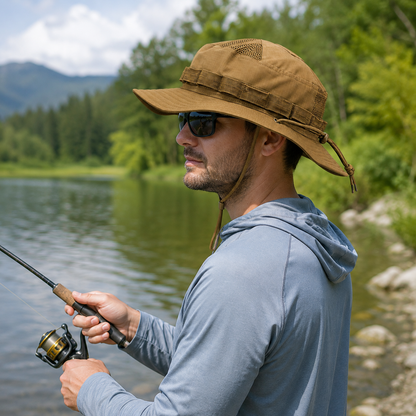 Boonie Trail Hat Wide Brim Mesh | UV Max, view 17