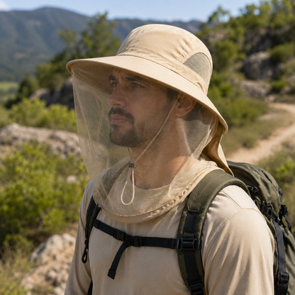 Sun Hat UPF 50+ with Mosquito Net | UV Max, view 11