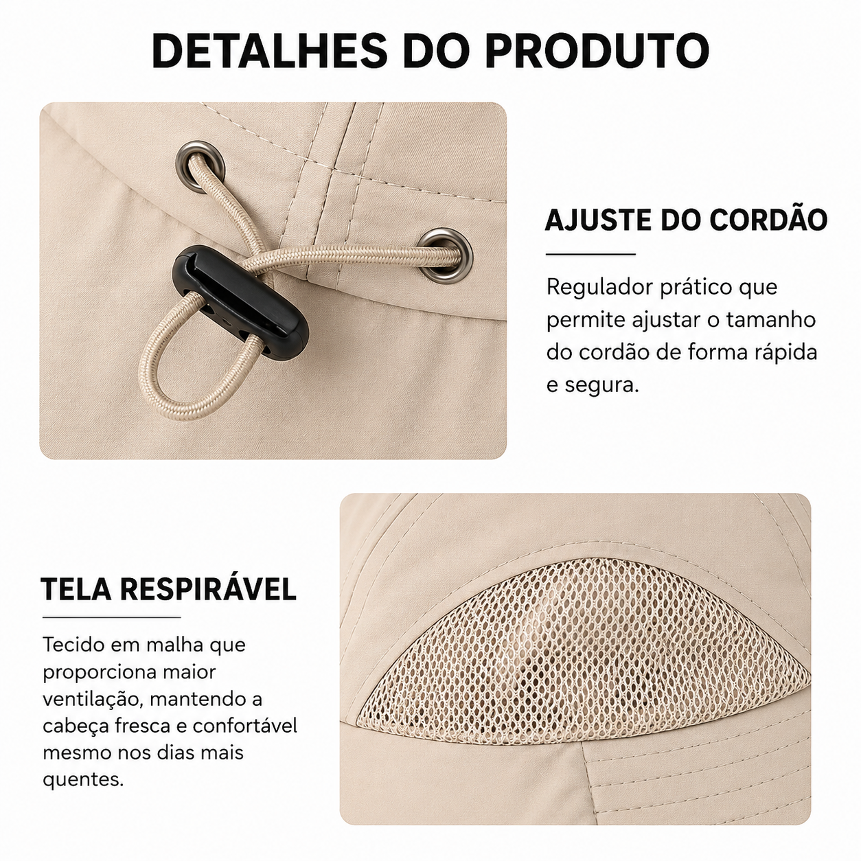 Sun Hat UPF 50+ with Mosquito Net | UV Max, view 9