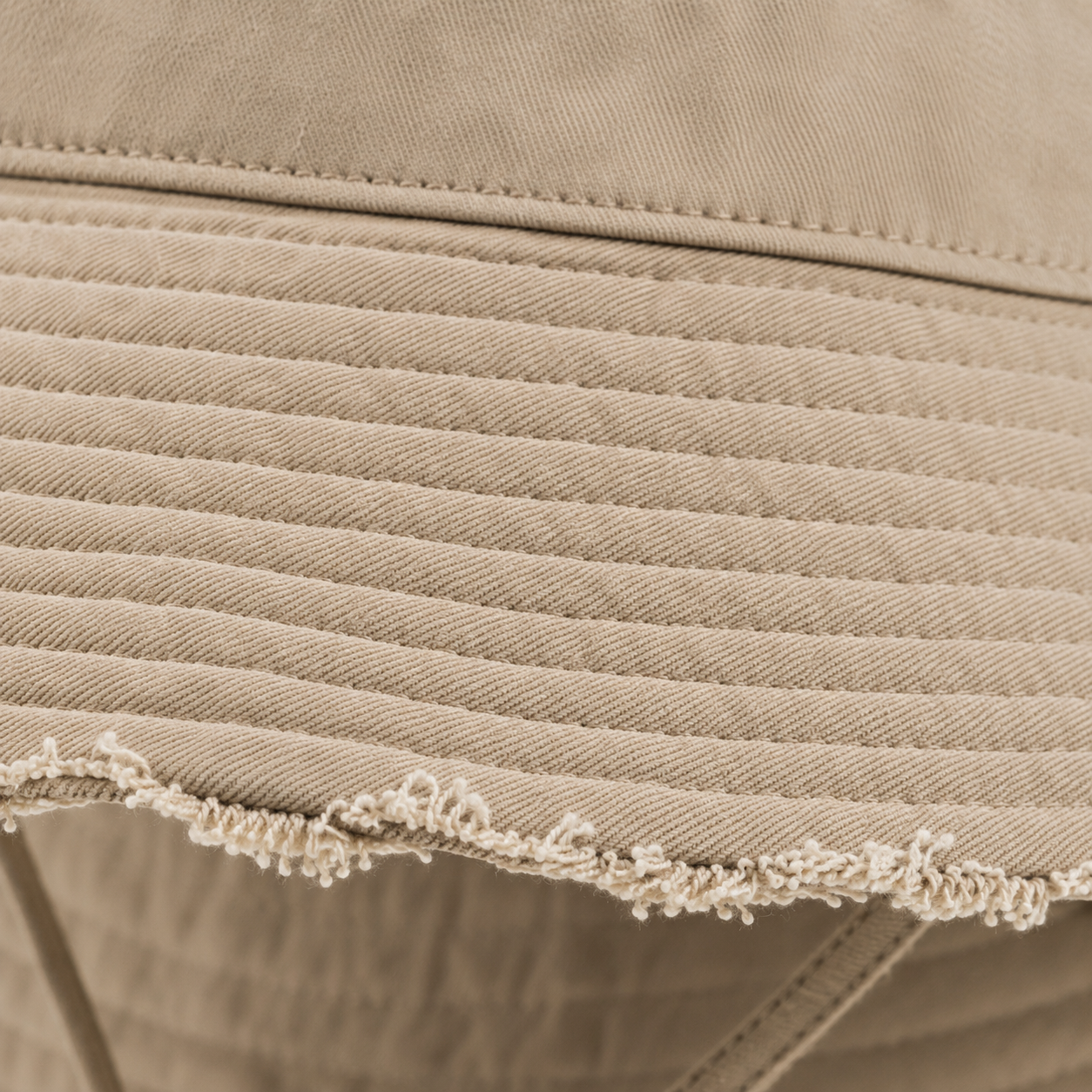 Women's Frayed Brim Beach Bucket Hat | UV Max, view 6