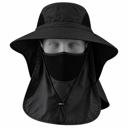 Tech UV Hat with Removable Face and Neck Shield | UV Max, view 3