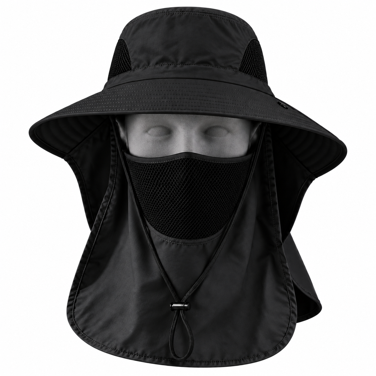 Men's Tech UV Sun Hat with Removable Face Flap | UV Max
