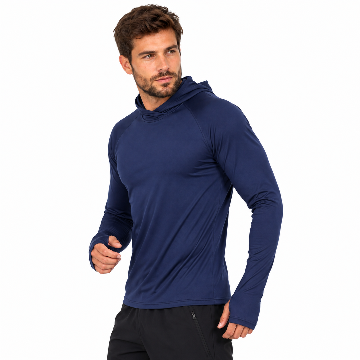 Men's Outdoor Hooded Sun Shirt UPF 50+ | UV Max, view 5