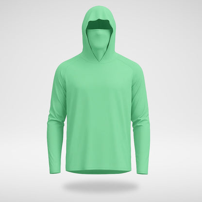 Hi Vis All-Day Defender UPF 50+ Hoodie | UV Max, view 7