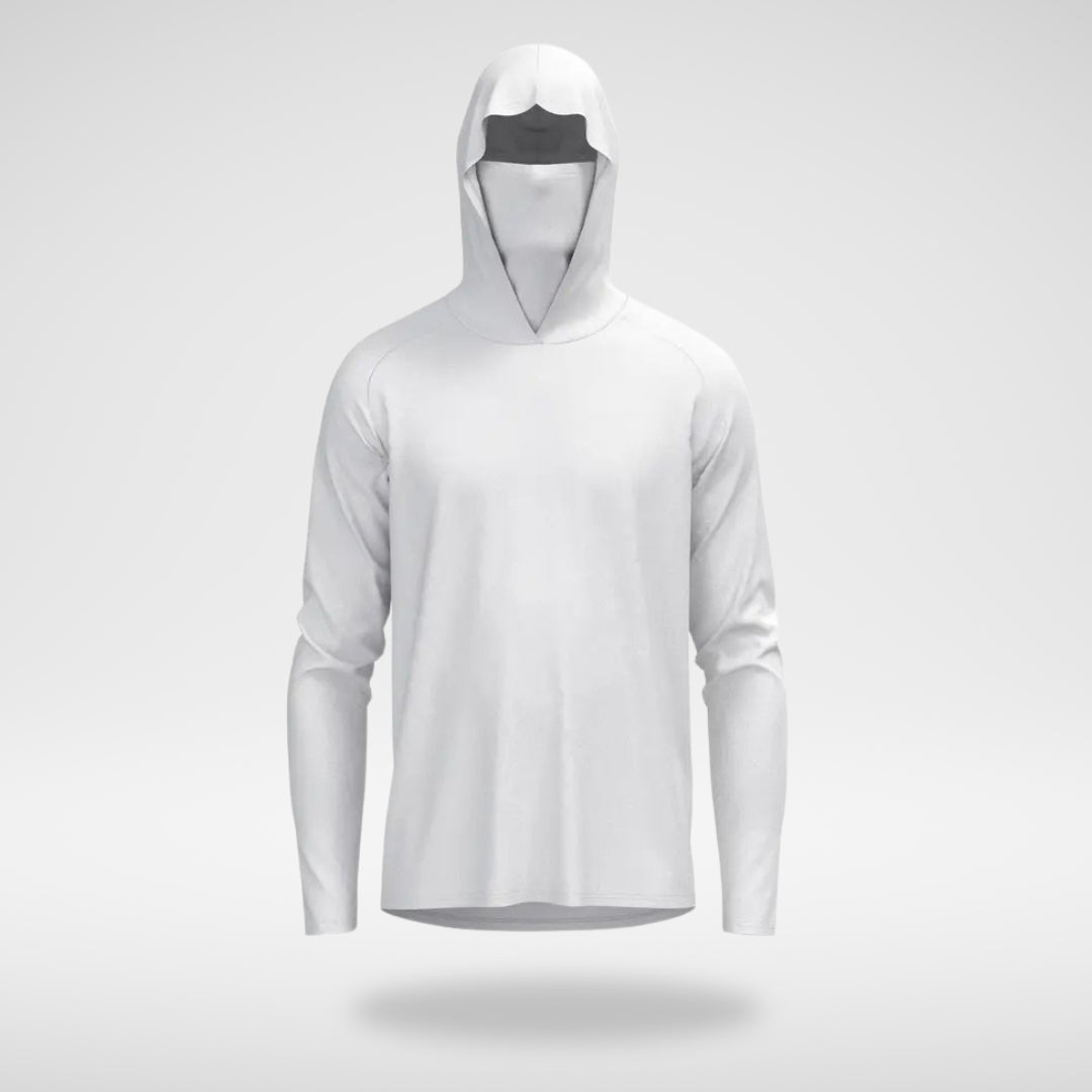 Hi Vis All-Day Defender UPF 50+ Hoodie | UV Max, view 12