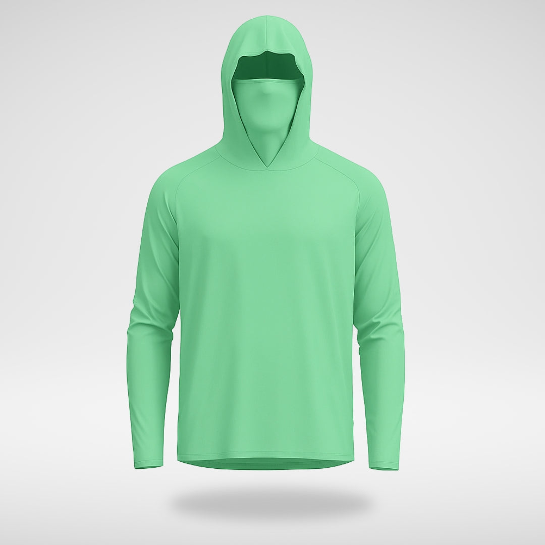 Hi Vis All-Day Defender UPF 50+ Hoodie | UV Max, view 8
