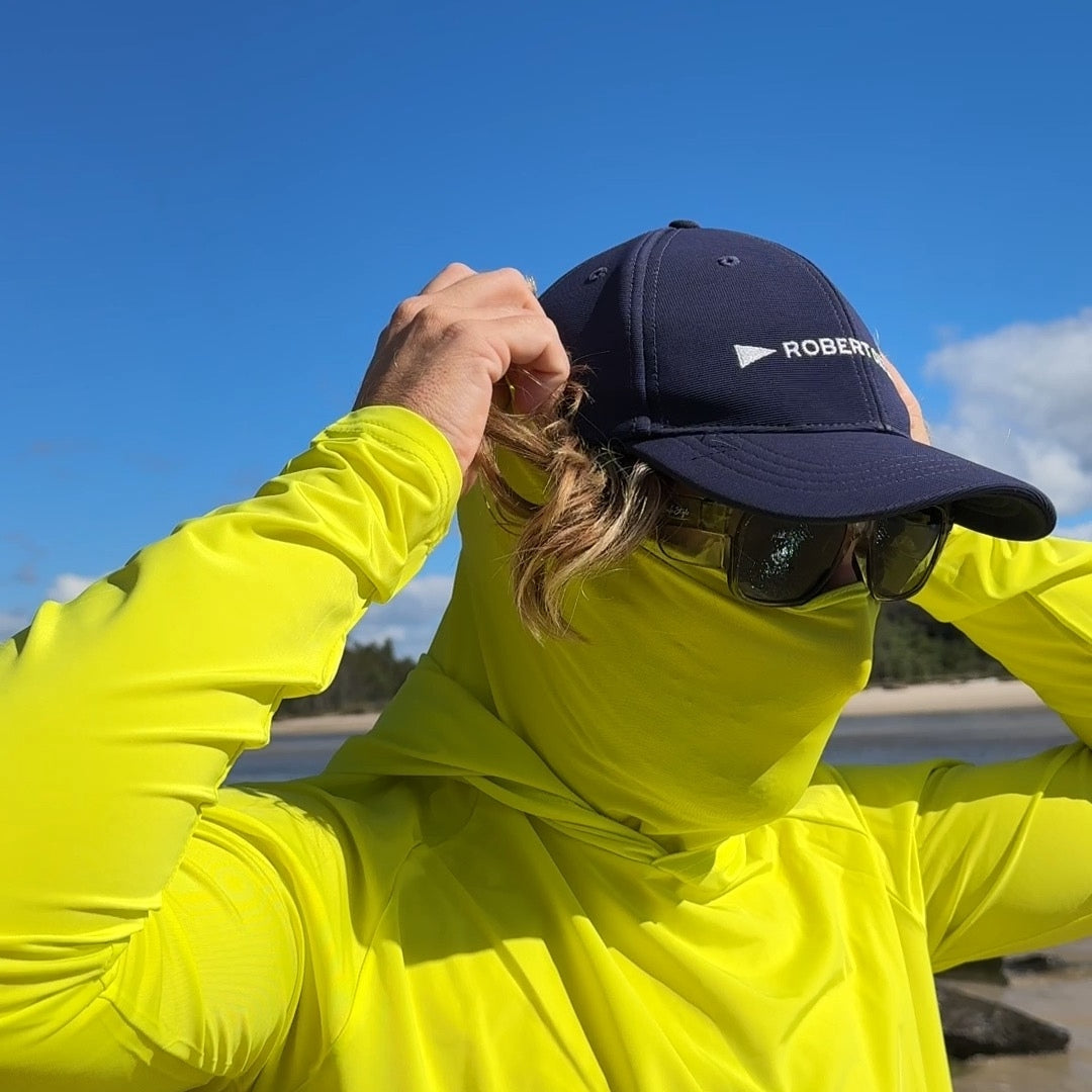 Hi Vis All-Day Defender UPF 50+ Hoodie | UV Max, view 9