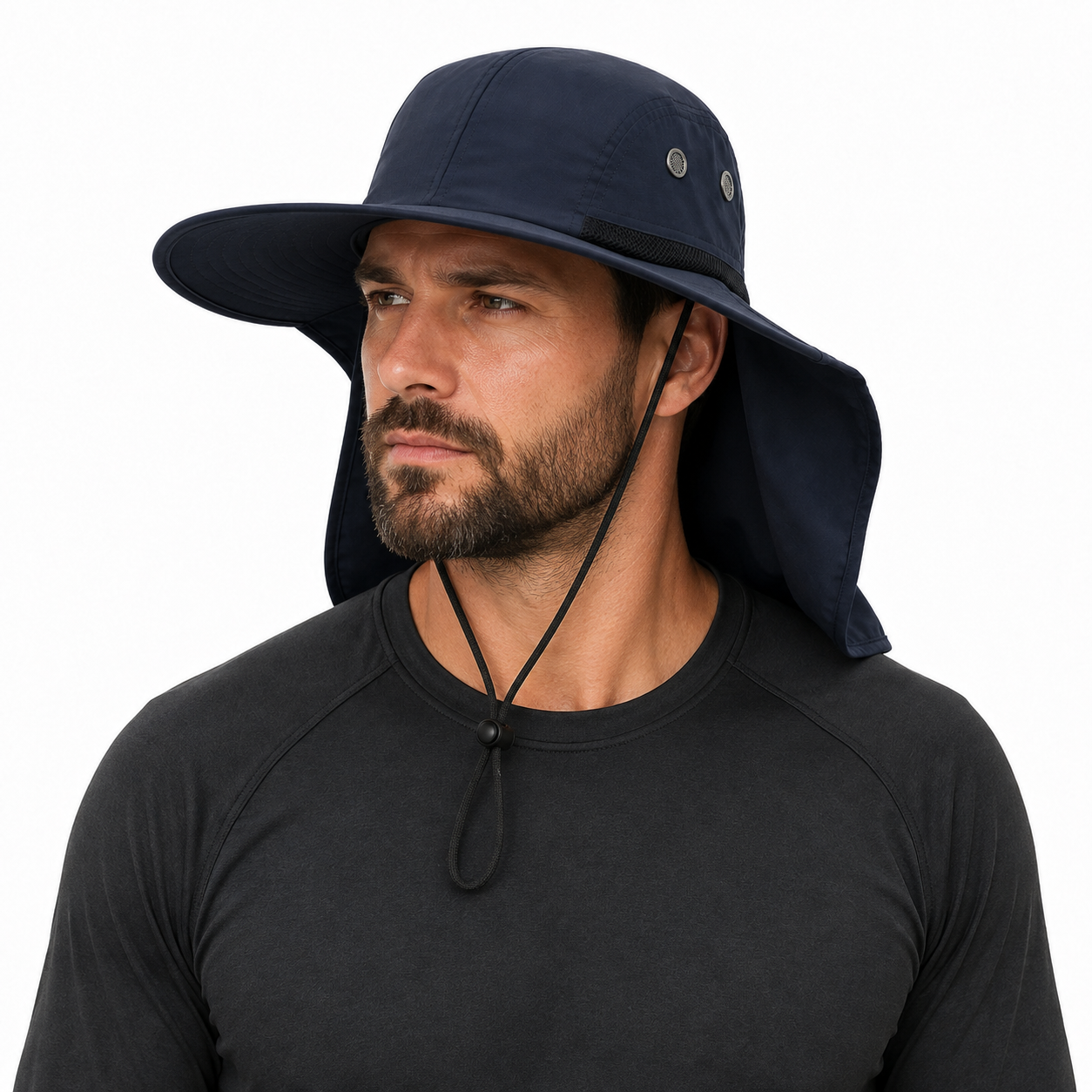 Safari Hat UPF with Neck Flap | UV Max