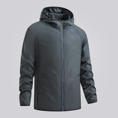 Men's Packable Waterproof Windbreaker | UV Max