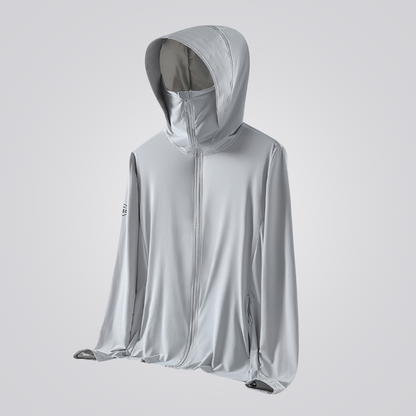 Men's Full-Coverage Windbreaker Jacket | UV Max