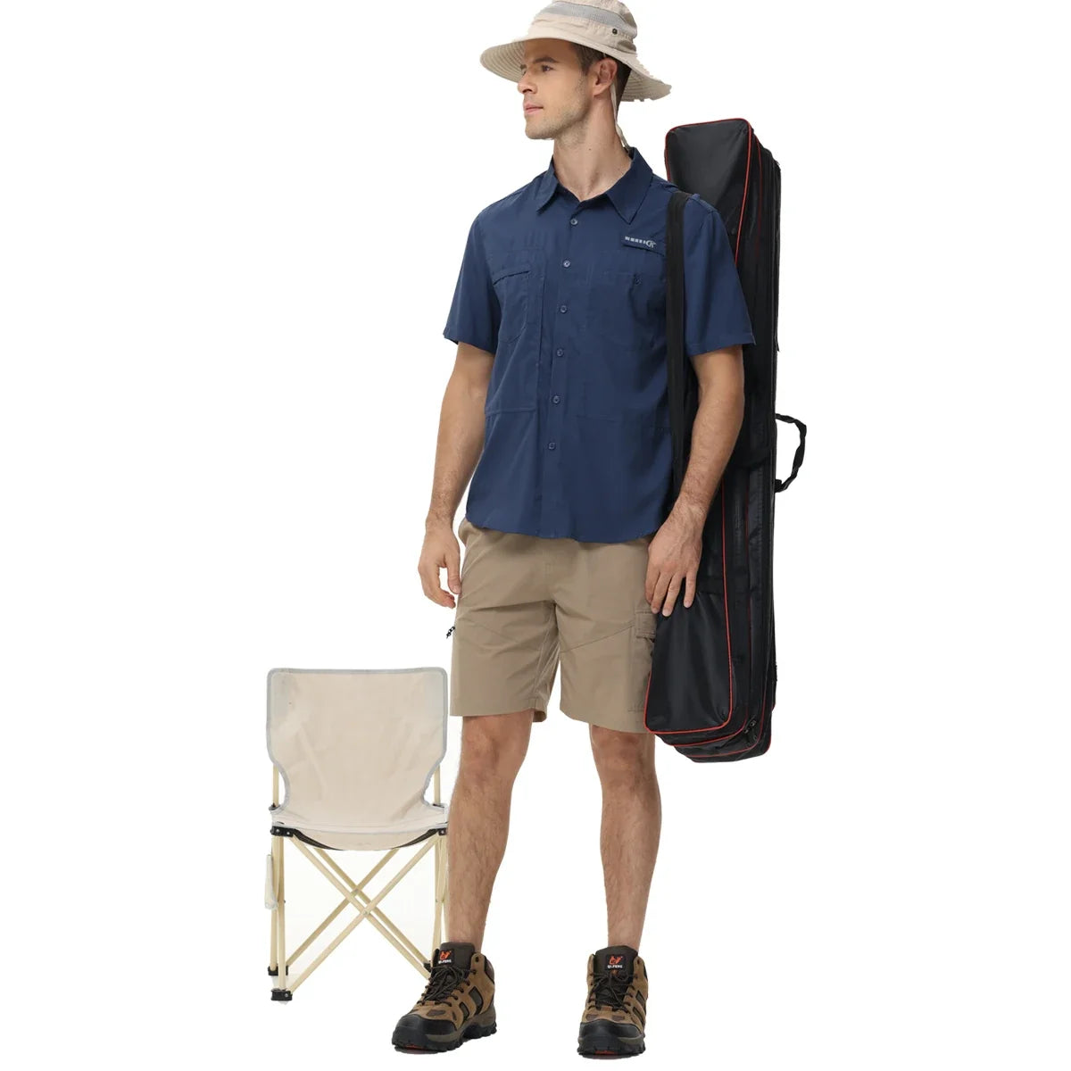 Men's Trekking Shirt UPF 50+ Vented Back | UV Max, view 5
